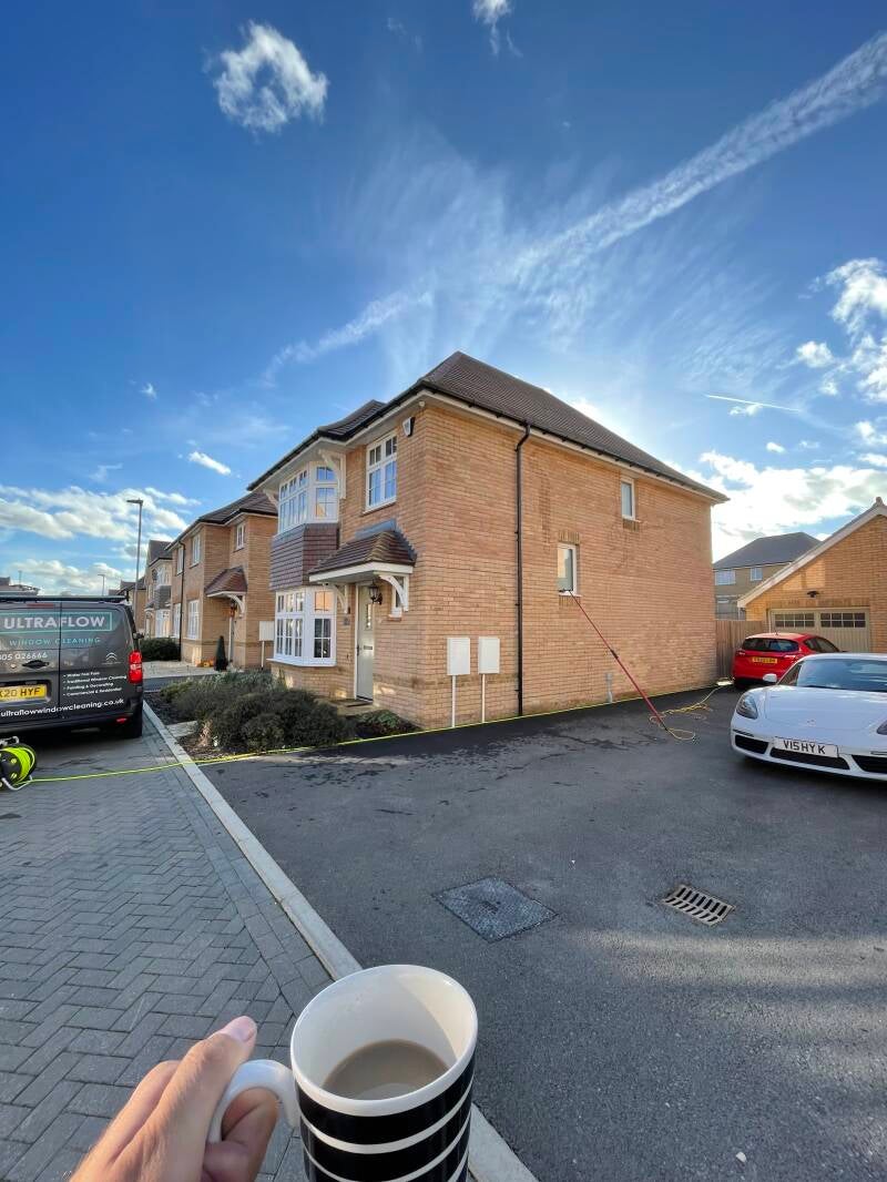 Residential window cleaning