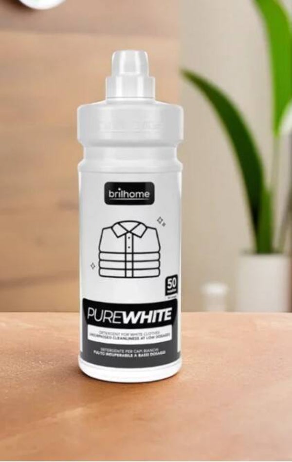 Lessive linge blanc