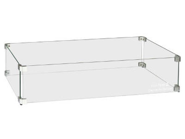 Glasombouw rechthoek kle