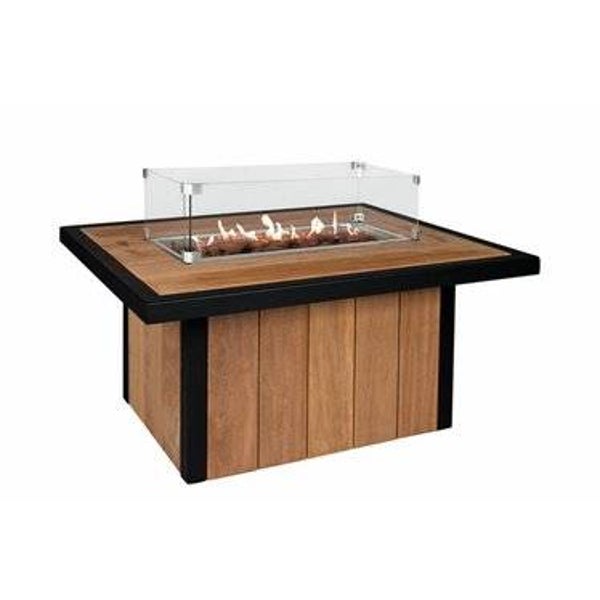 Easy Fires vuurtafel River rechthoek