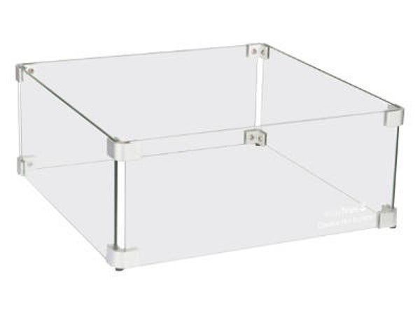glasombouw vierkant 43x43x17cm