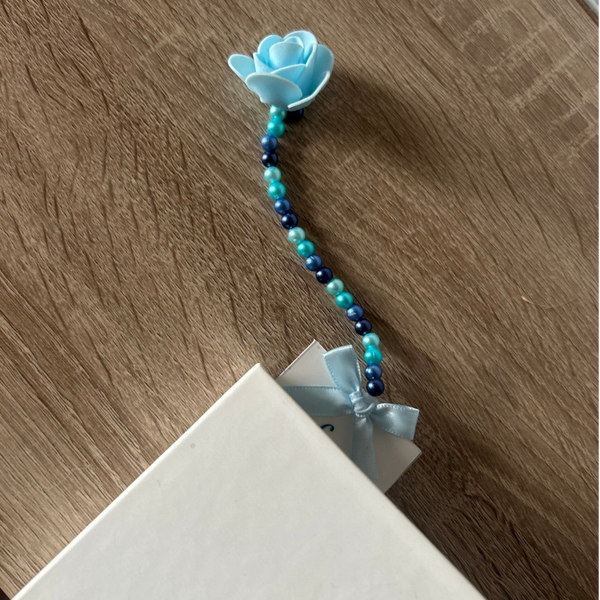 Mini marque page floral