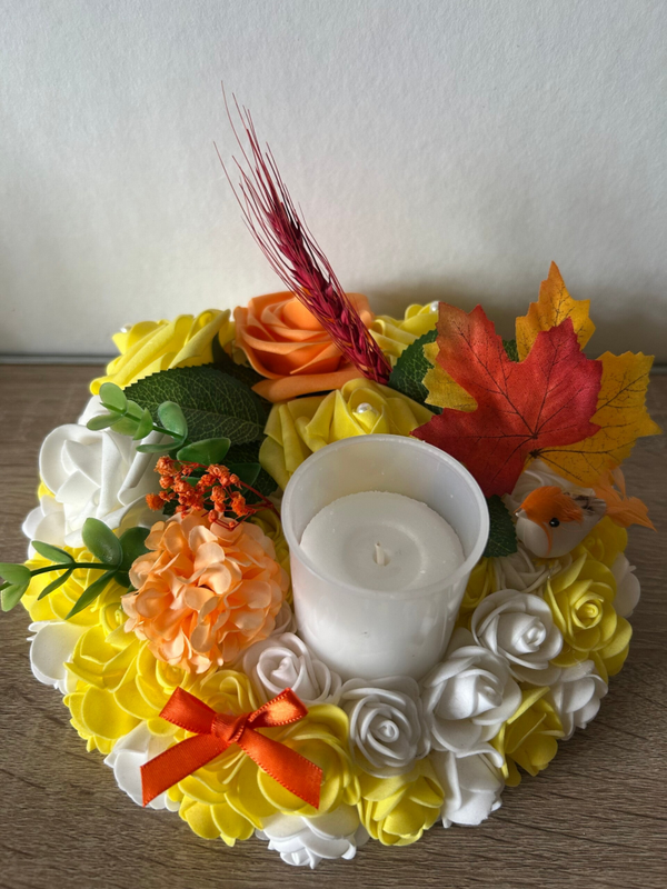 Plateau décoratif automnale