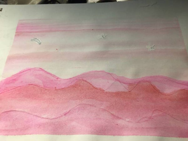 Sunset over the Adirondacks