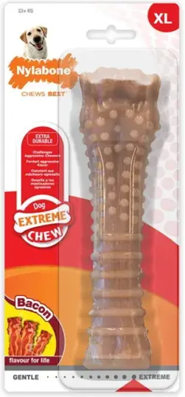 Os extrême saveur bacon XL NYLABONE
