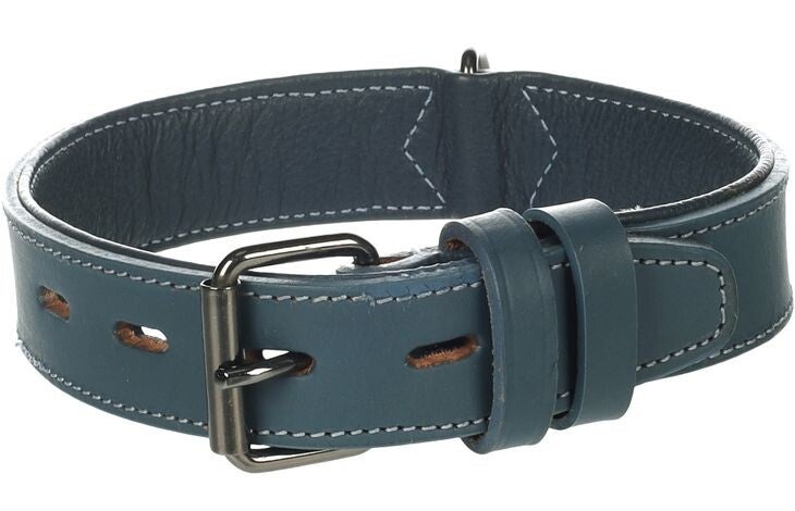 Collier en cuir large Denver