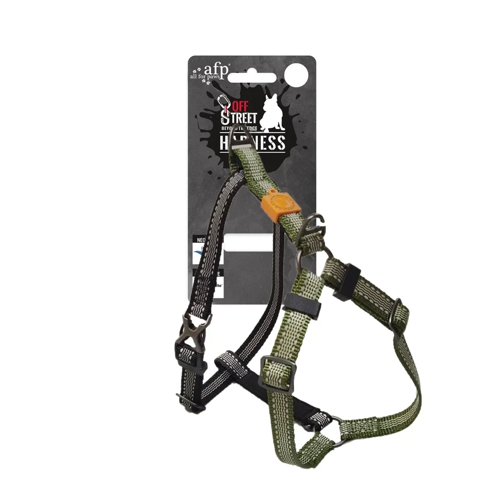 AFP Off street Harnais anti traction L & XL Vert olive