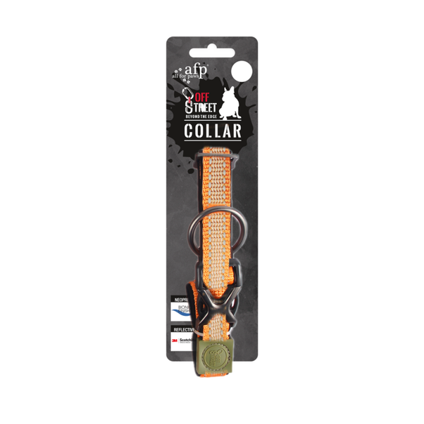 AFP off street  collier réfléchissant M orange