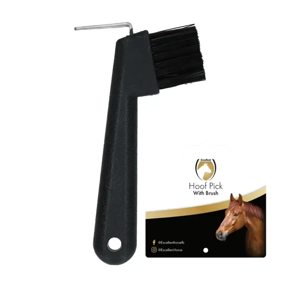 Cure pied avec brosse Excellent Horse