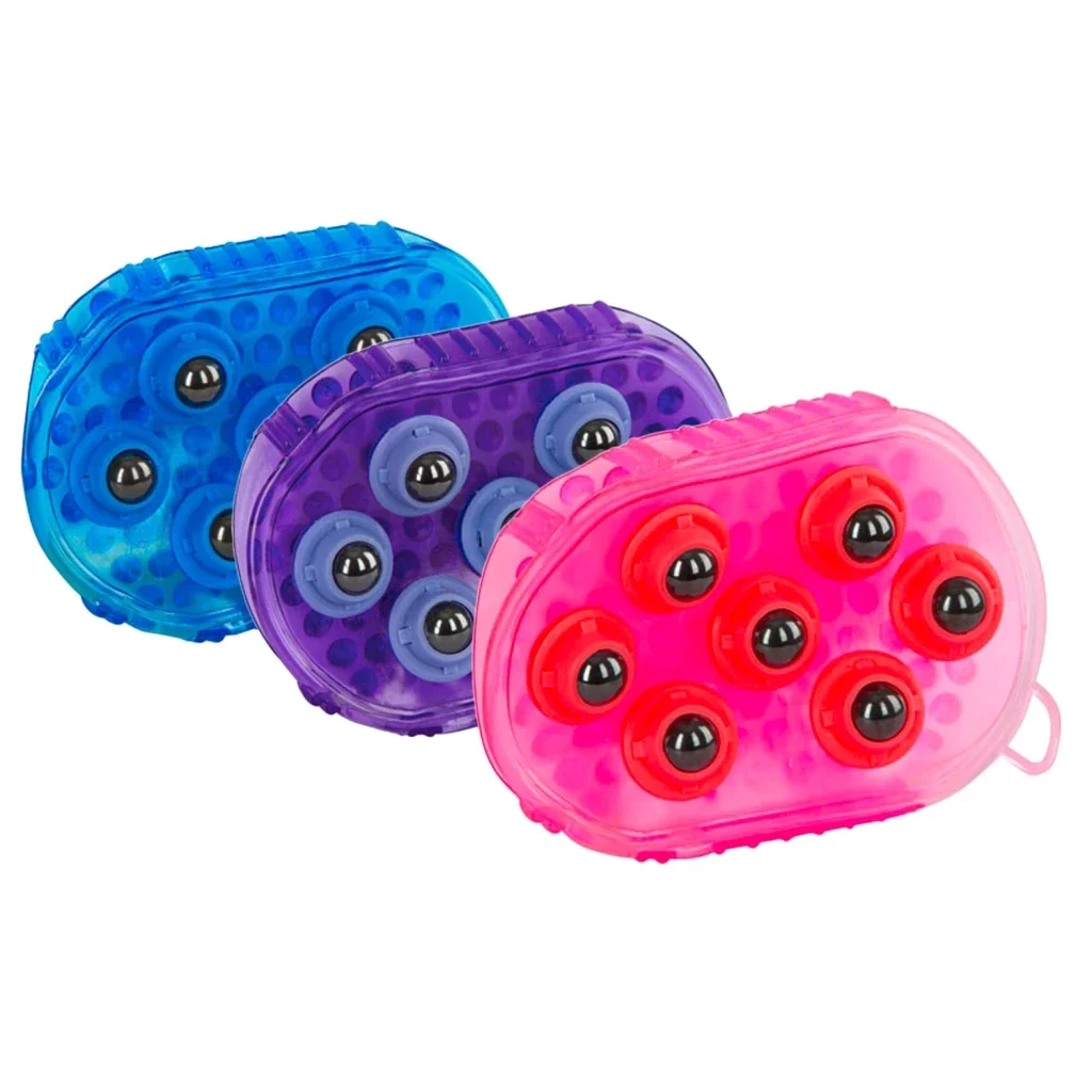 Brosse de massage magnétique