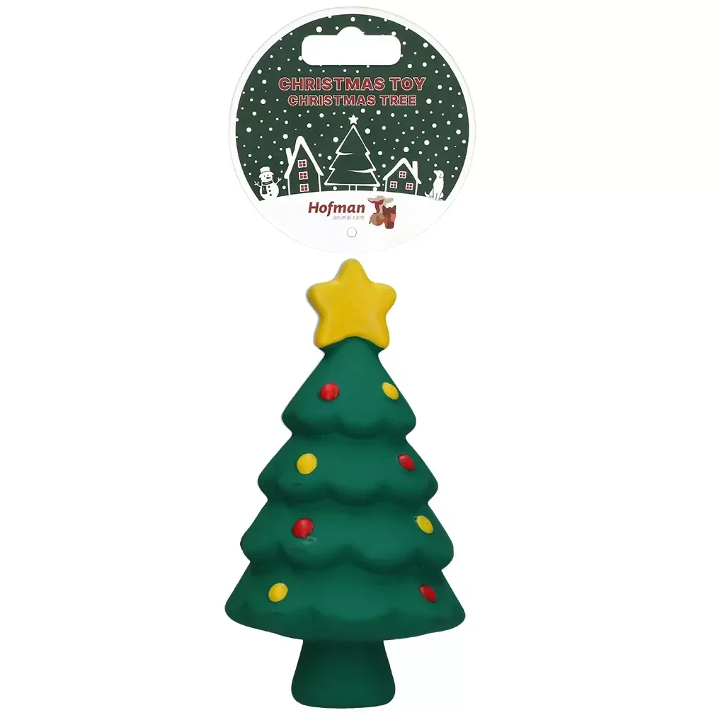Sapin de Noël en latex pour chien