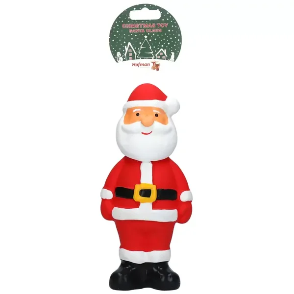 Père Noël en latex pour chien