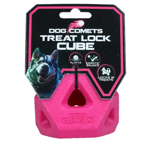 Dog Comets treat lock cube