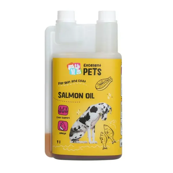 EXCELLENT PETS Huile de saumon 1000ml