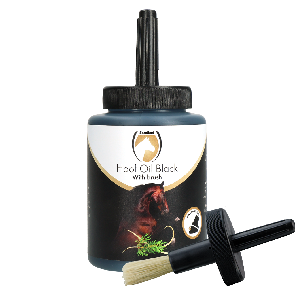 EXCELLENT HORSE Huile pour sabots 500ml NOIR