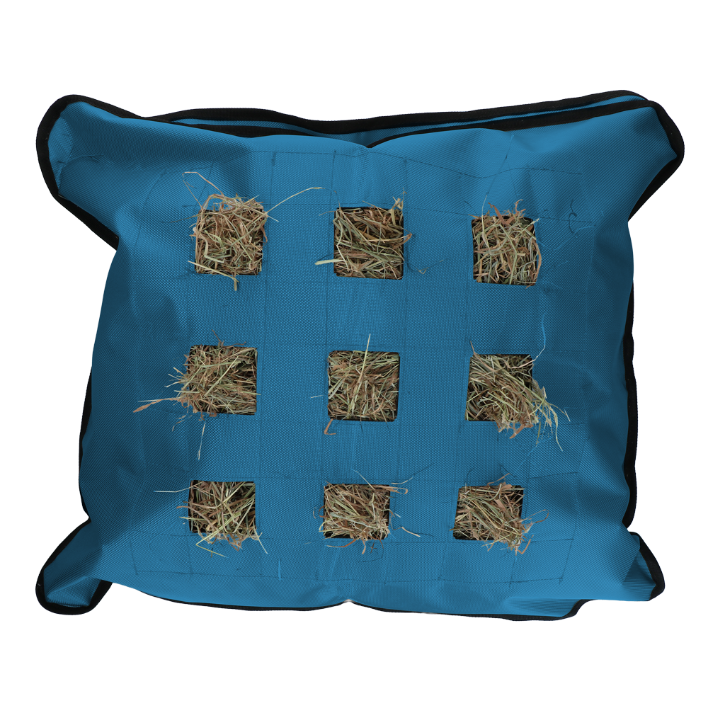 HAY PILLOW coussin à foin bleu