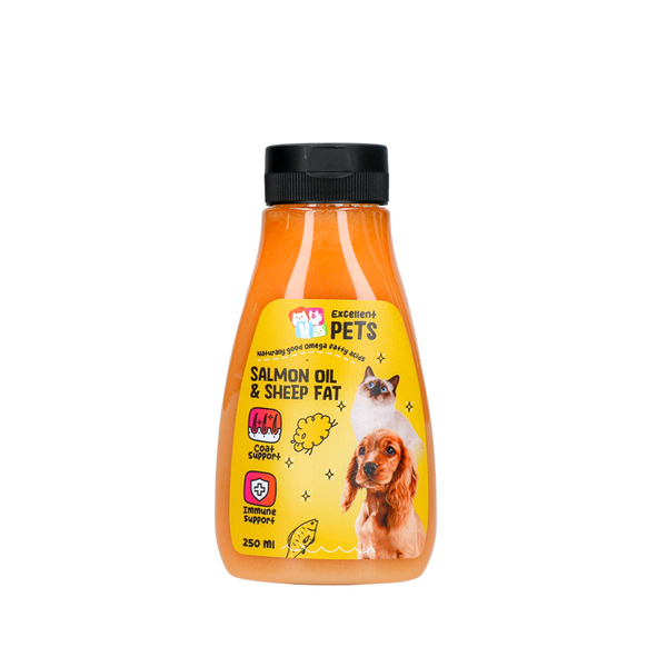 EXCELLENT PETS Huile de saumon et graisse de mouton 425ml