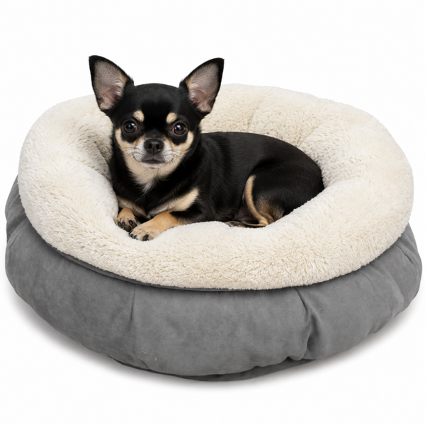 AFP panier cocooning gris (petit chien ou chat)
