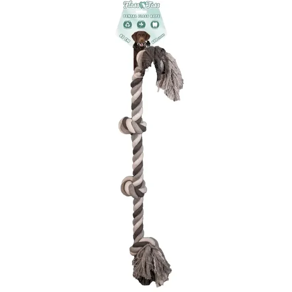 Corde dentaire 4 nœuds 85 cm FLOSS TOSS
