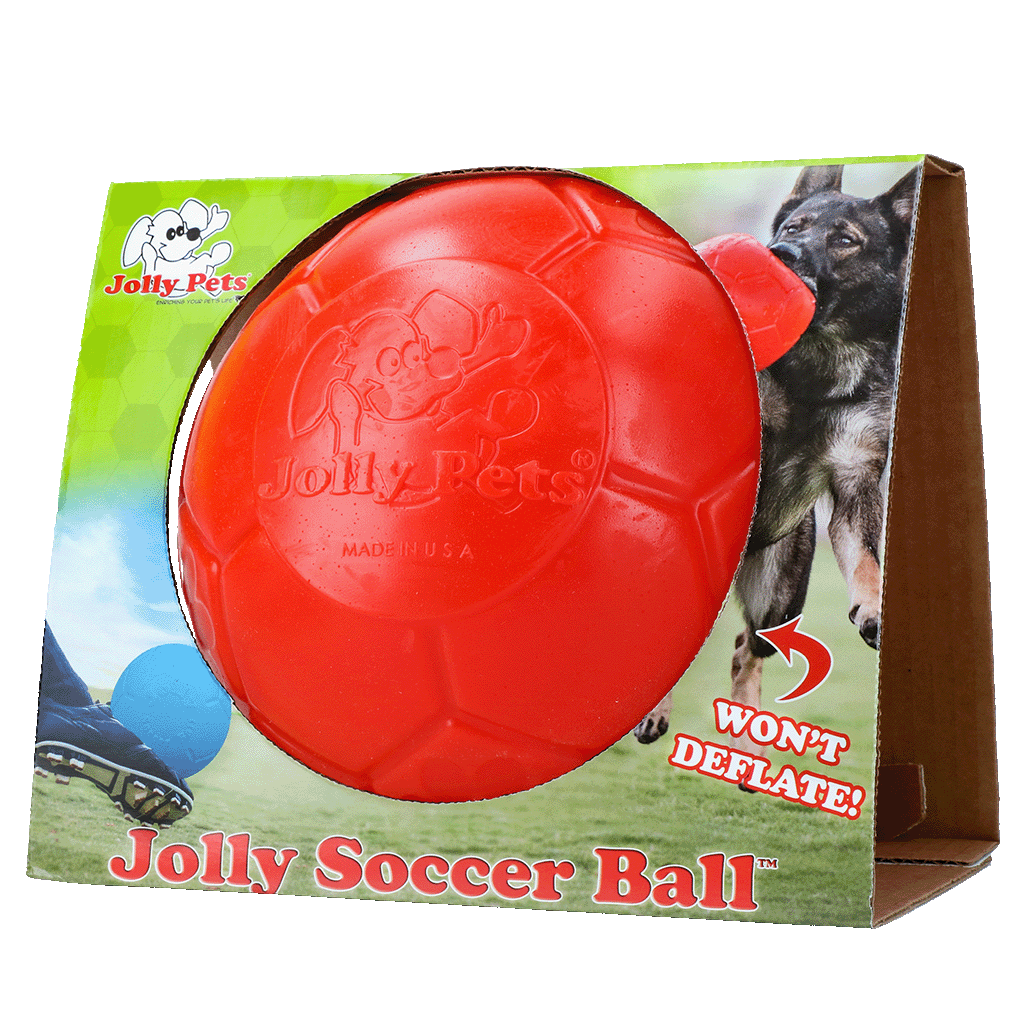 JOLLY SOCCER BALL L (20CM) ORANGE