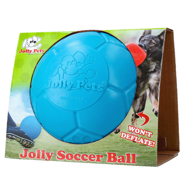 JOLLY SOCCER BALL (L 20 cm) BLEU CLAIR
