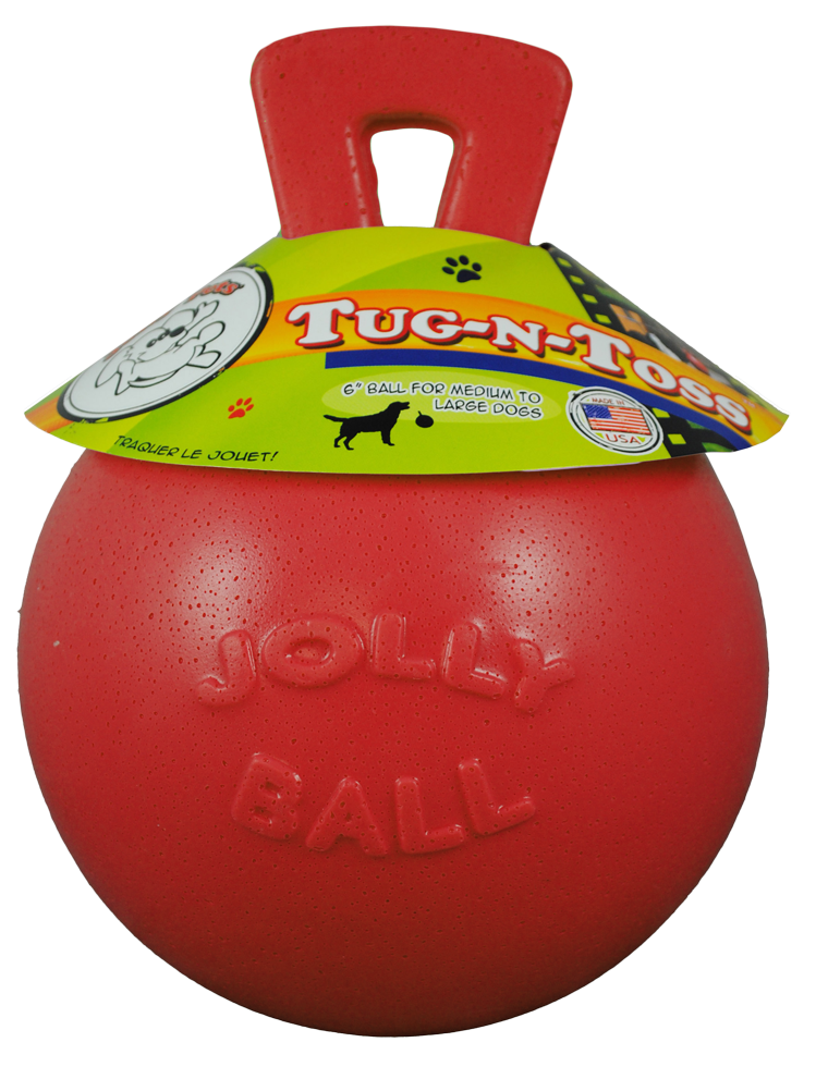JOLLY TUG-N-TOSS XL (25 CM) ROUGE