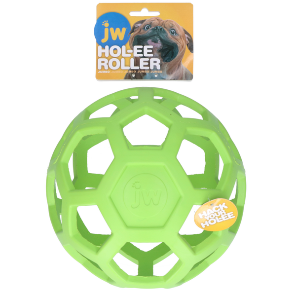 JW Balle Holee Jumbo vert 19 cm