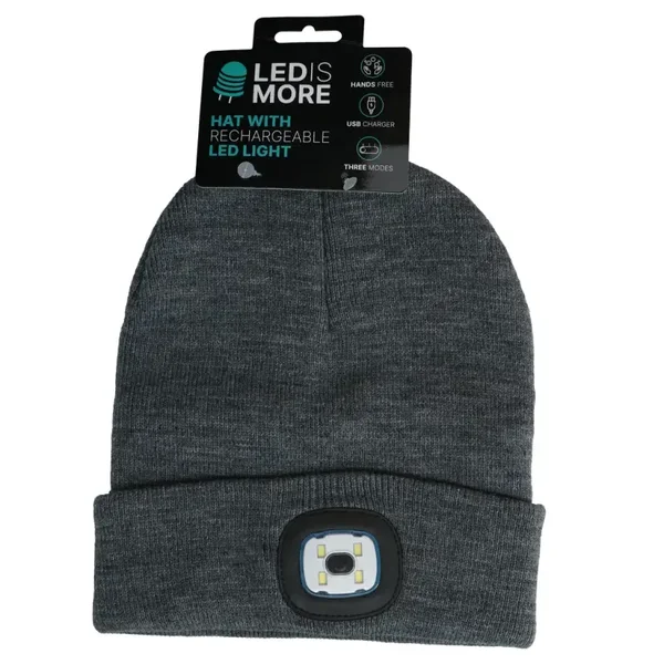 Bonnet avec éclairage led LED IS MORE