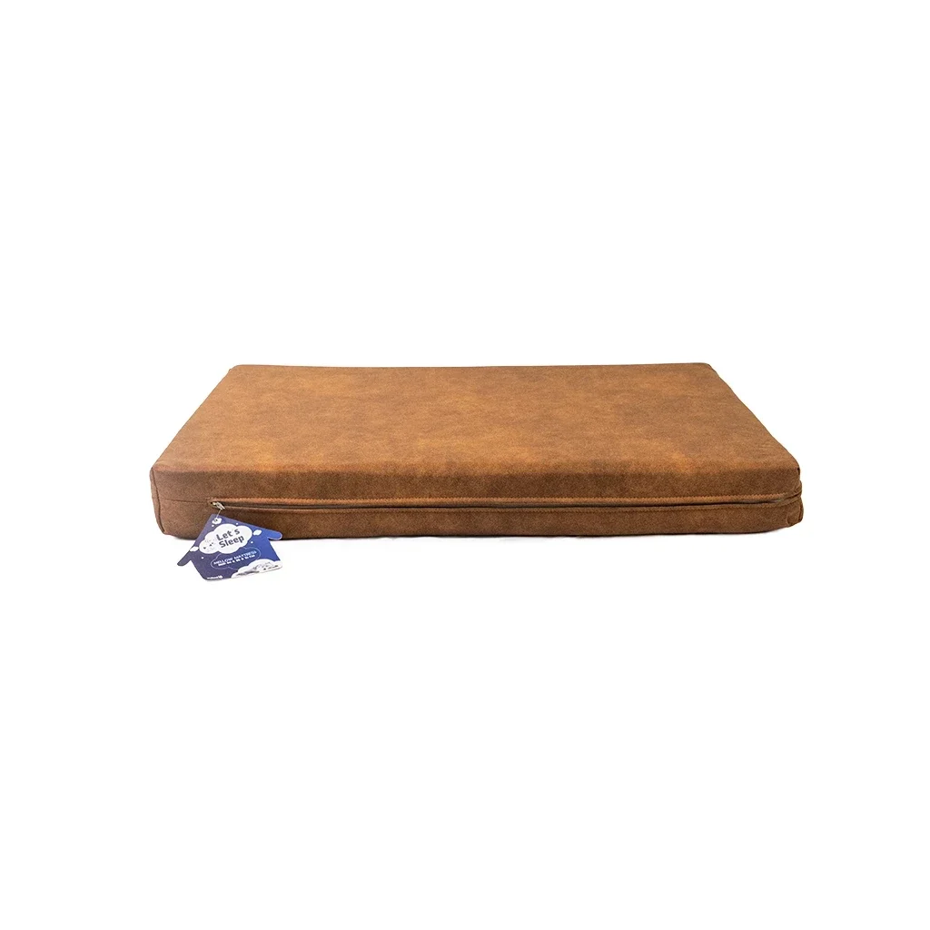 LET'S SLEEP Melllow orthopédique XL Cognac