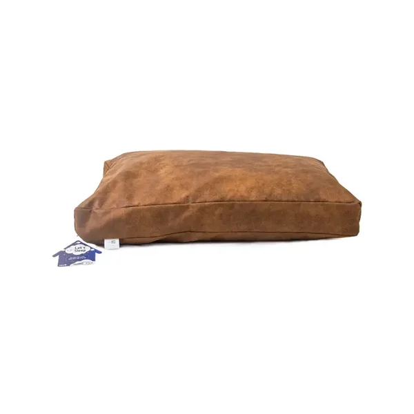 Coussin pour chien Let's Sleep Plush Pillow L cognac