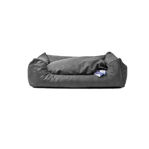 Panier pour chien Let's Sleep Sweet Dreams avec coussin L Anthracite
