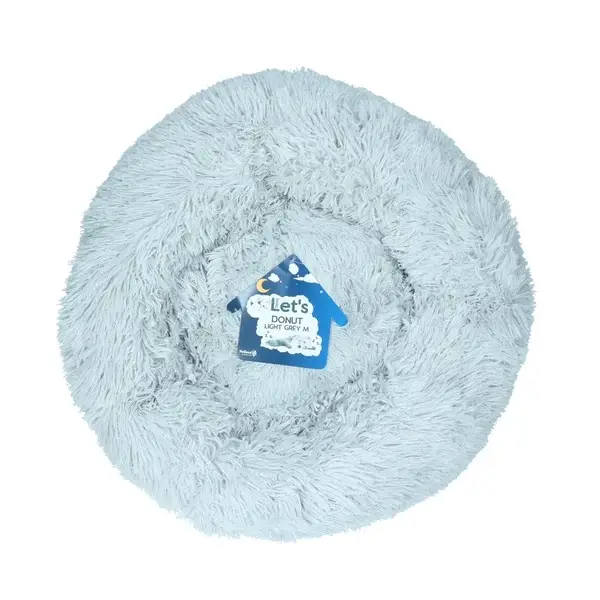 LET'S SLEEP Lit donuts gris clair M & L