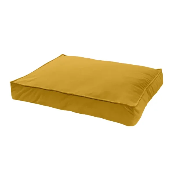 MADISON VELOURS lit moelleux L jaune