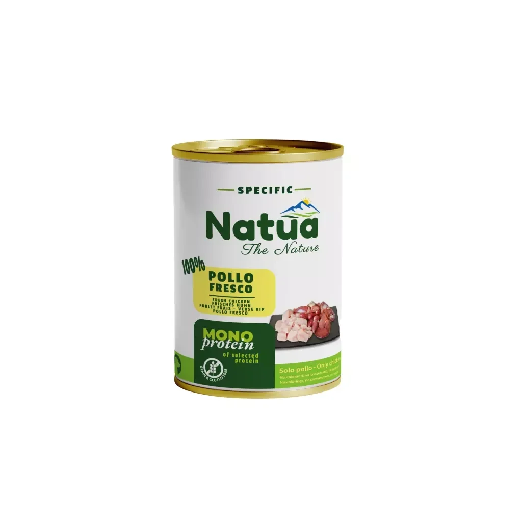 NATUA mono protéine poulet (6x400g)