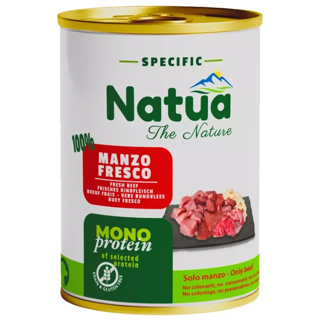 NATUA mono protéine boeuf (6x400g)