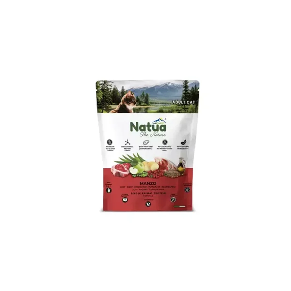 NATUA DRY adult boeuf aliment complet (8x350g)