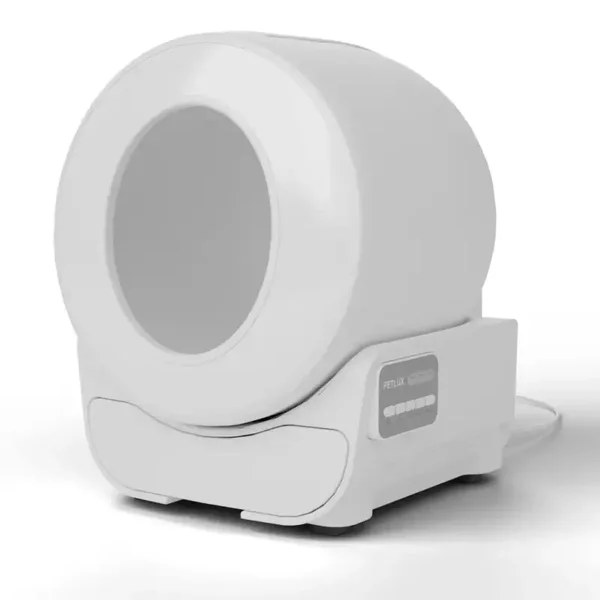 PETLUX V3 XXL Bac à litière automatique et autonettoyant BLANC