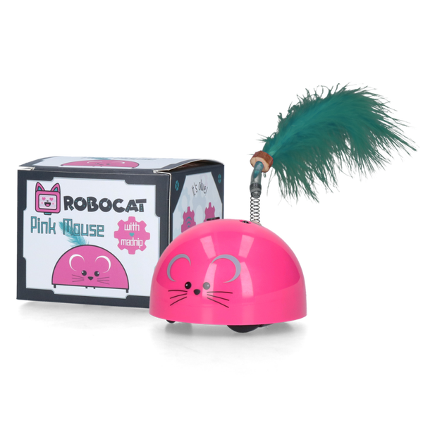 ROBOCAT souris interactive rose