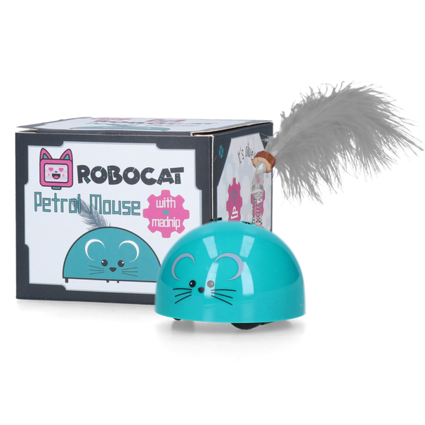 ROBOCAT souris interactive bleu petrol