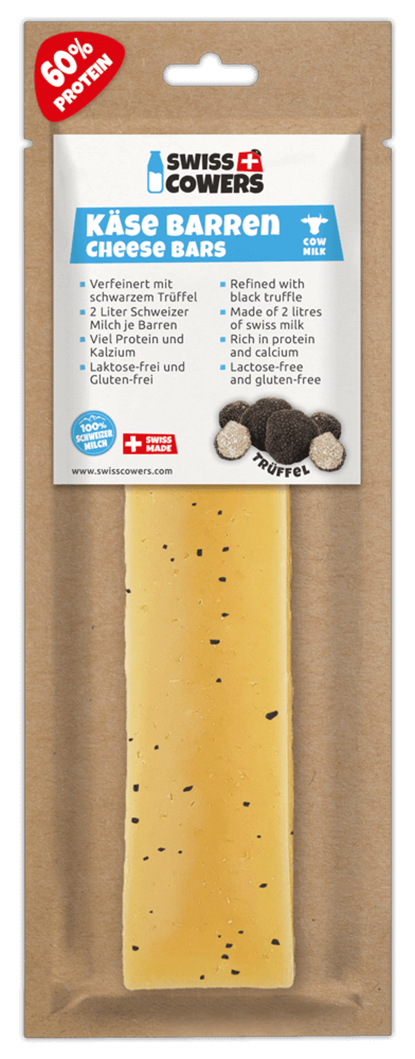SWISSCOWERS Barre de fromage à la truffe L