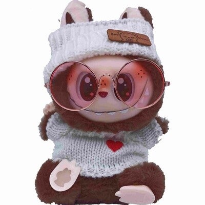 CREE VOTRE LABUBU A VOTRE IMAGE .PORTE CLÉ MONSTERS SERIE GARCONS  AVEC HABIT ET 1 PELUCHE ET ACCESSOIRE  jouet kawai Cadeau de collection PELUCHE ALEATOIRE