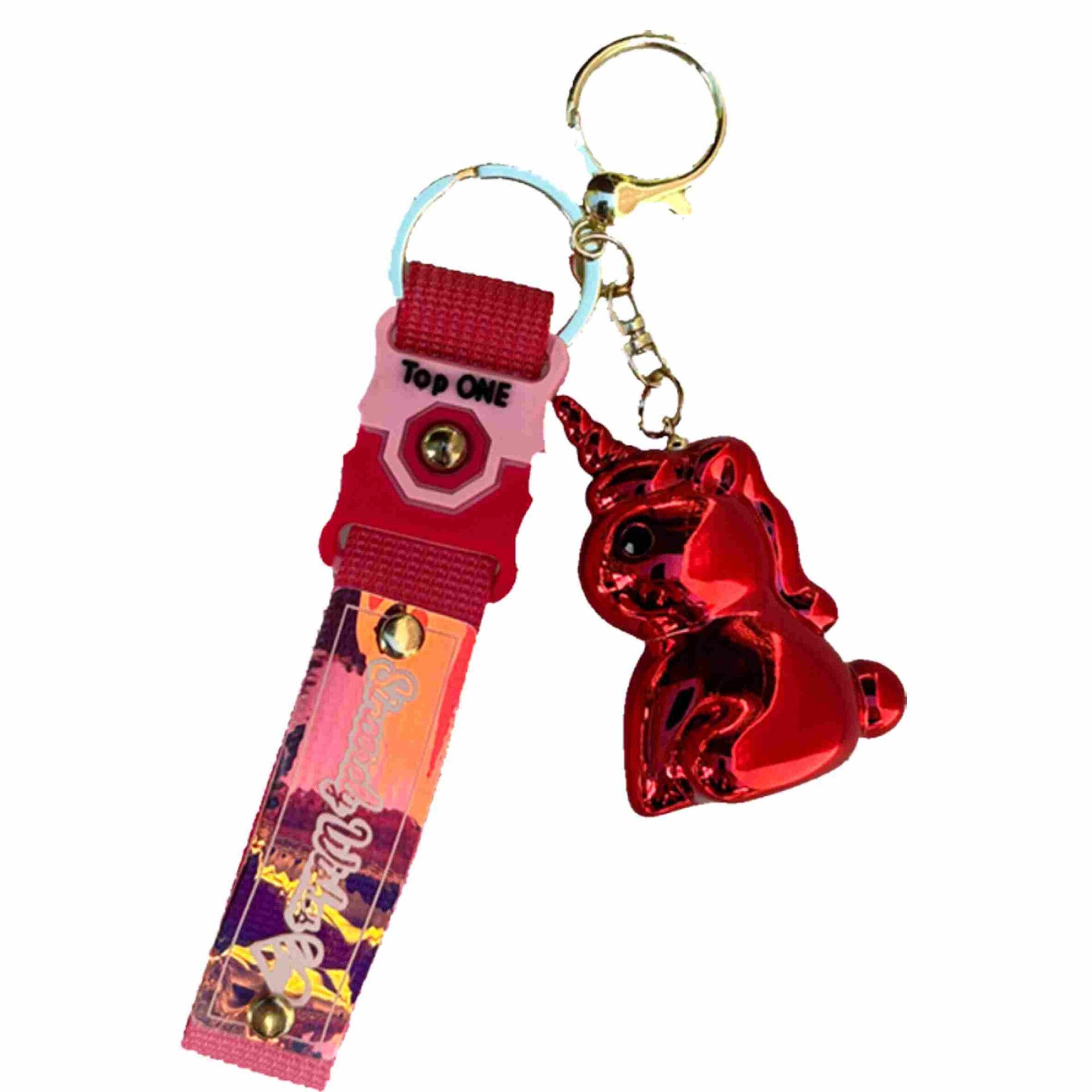 LICORNE BRILLANTE ROUGE