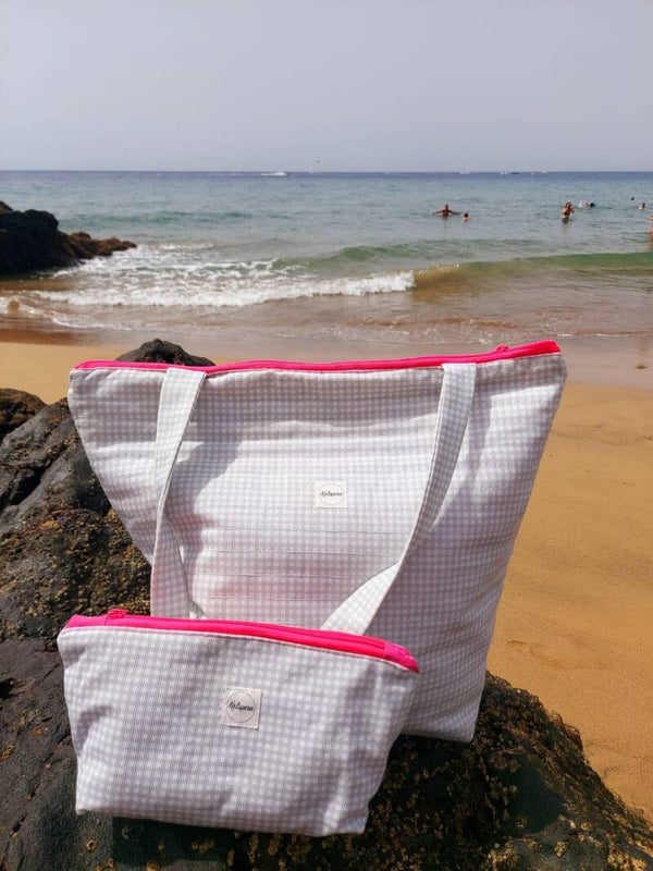 Conjunto bolsa + neceser grande