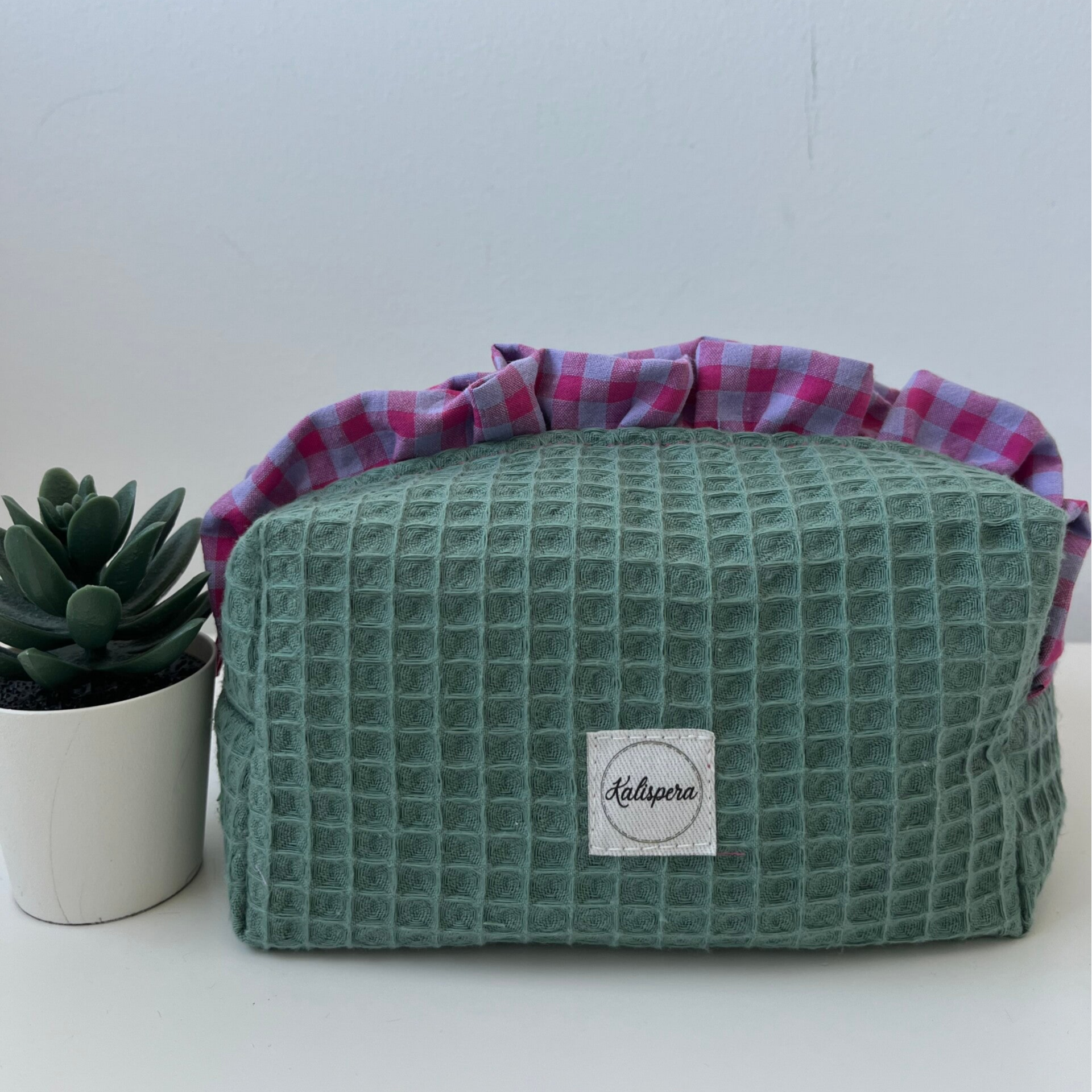 Neceser/Estuche con volantes