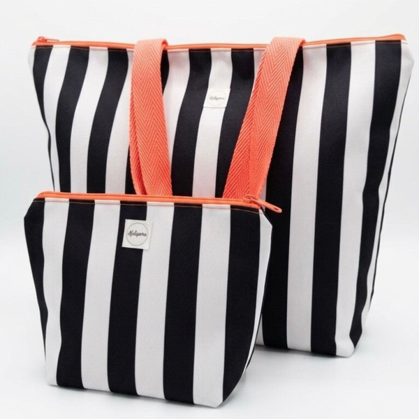 Conjunto bolsa Kora NOIR & Neceser