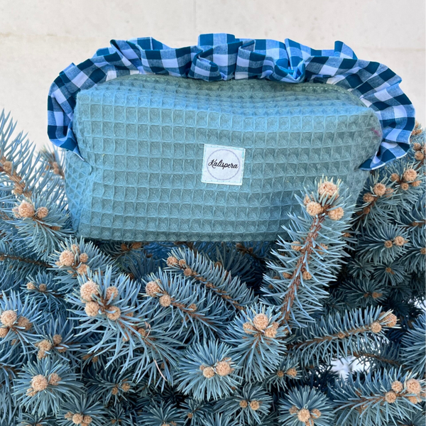 Neceser/Estuche con volantes