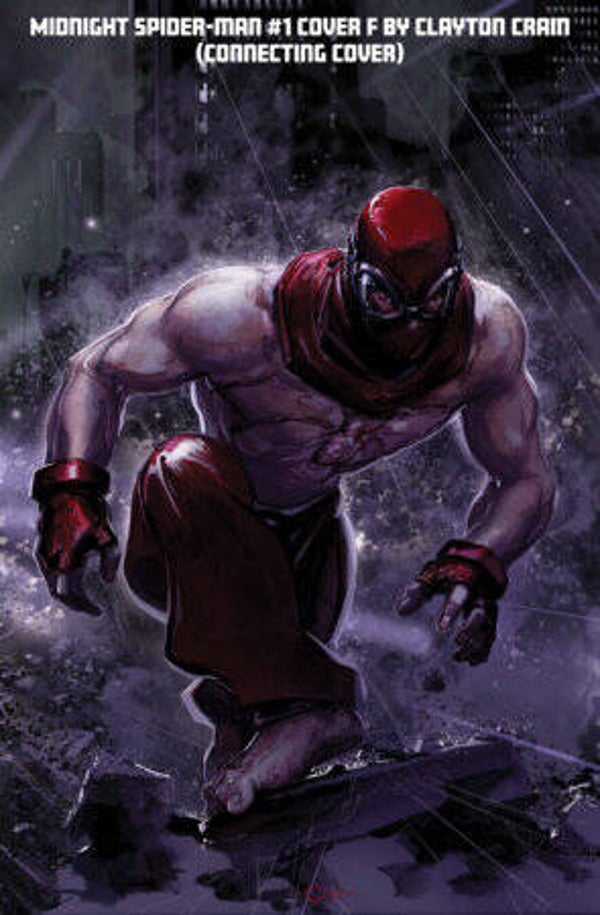 MIDNIGHT SPIDER-MAN #1 COVER F CLAYTON CRAIN 3-PART CONNECTING VARIANT