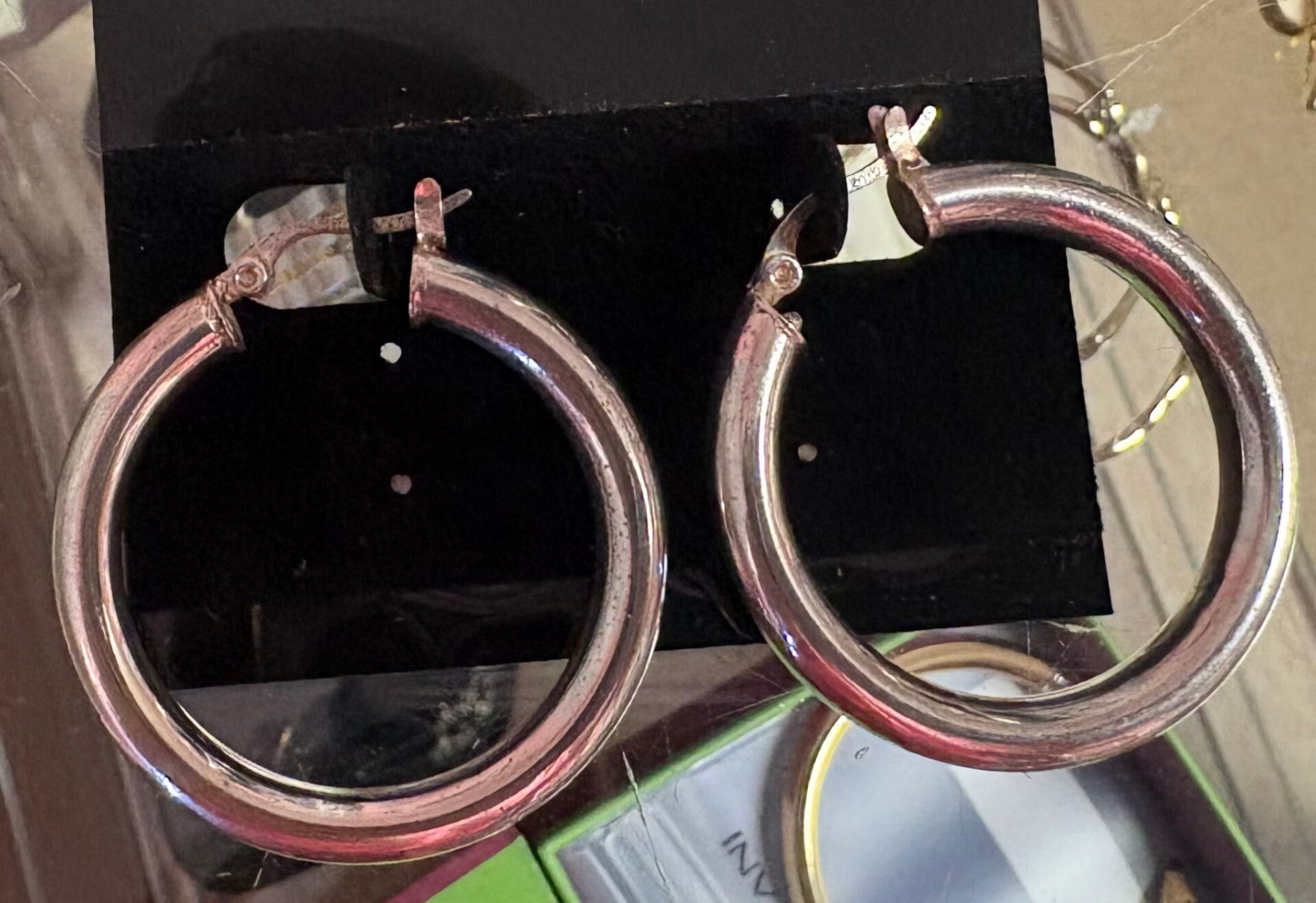 Hoop earrings