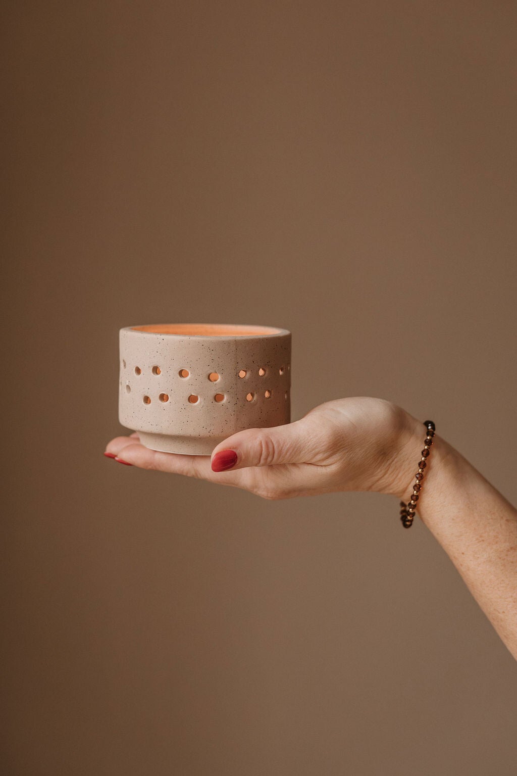 Theelichthouder Siena