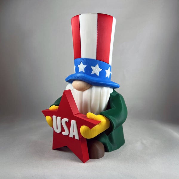 Holiday Gnome 4th of July Outfit